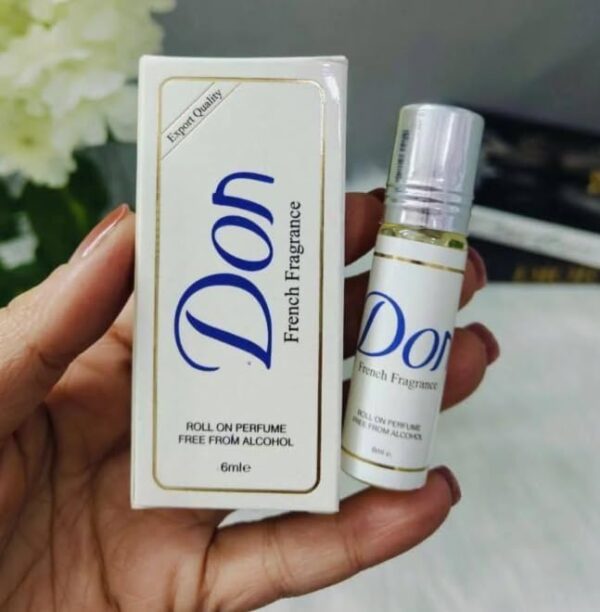 Don Perfume Oil Roll-On | Alcohol-Free | Long-Lasting | Premium Blend of Natural & Synthetic Essential Oils | Skin-Safe & Travel-Friendly | 6ml